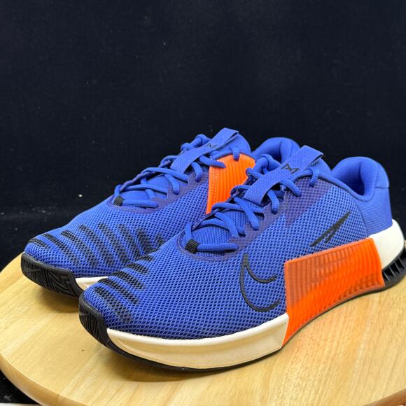 Nike Metcon 9 Astronomy Blue/ Orange DZ2617-401 Men's Size 10 Athletic Shoes - Picture 7 of 10
